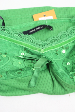 Top halter verde vero moda s