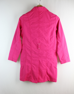 trench fucsia mujer edc m