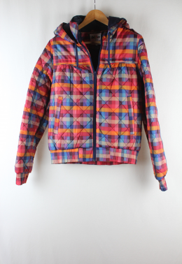 Chaqueta anorak cuadros billabong