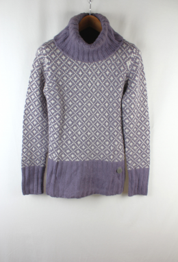 jersey cuello alto morado only