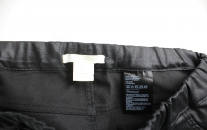 pantalon skinny negro hm