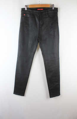 Pantalon pitillo encerado negro miss sixty