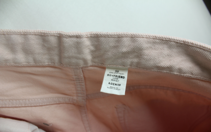 Vaquero rosa boyfriend hm