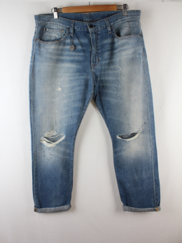 vaquero boyfriend azul ralph lauren