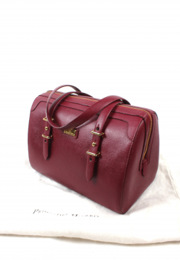 bolso bowling piel granate pedro del hierro