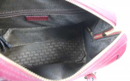 bolso bowling piel granate pedro del hierro