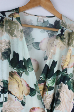 vestido estampado hm