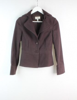 chaqueta marron chocolate mango 36