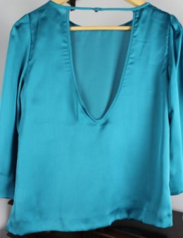 BLUSA SATINADA