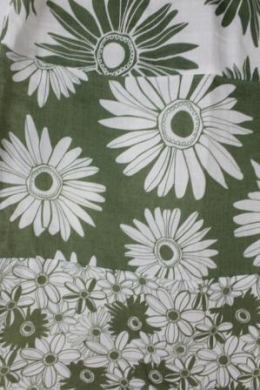 falda lino estampada