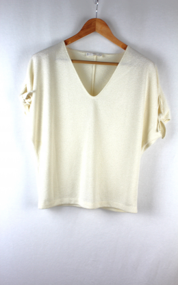 Top punto oversize mango