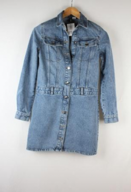vestido camisero vaquero divided